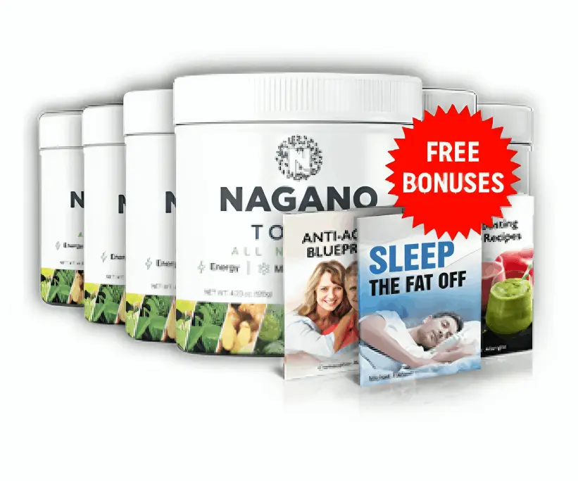 Nagano Tonic bottle – Japanese-inspired natural wellness formula